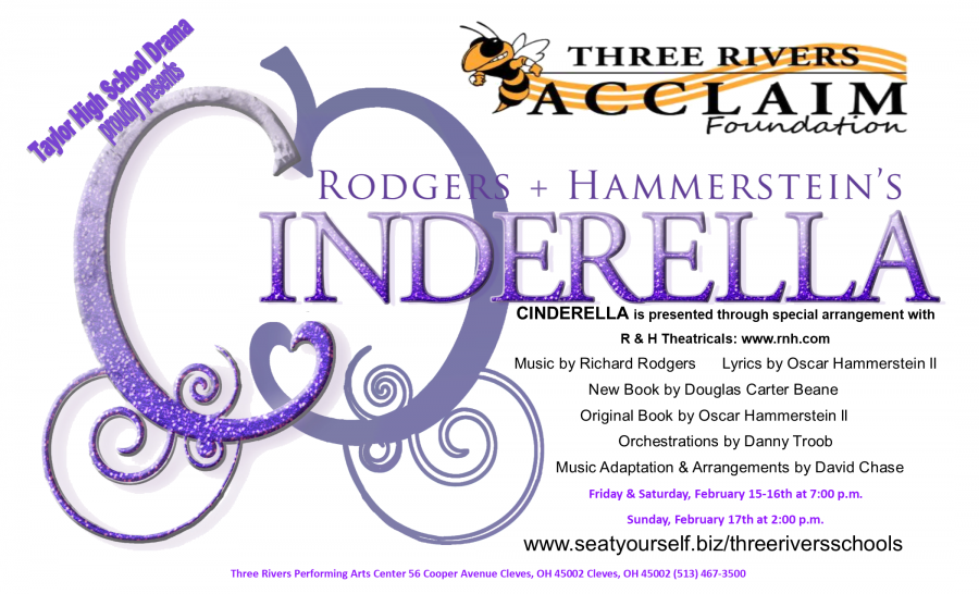 Cinderella performance on February 15, 16, and 17th.
